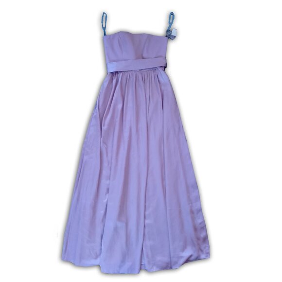 VERA WANG WHITE Strapless Long Matcha Style 36201760 DAVIS BRIDAL - Picture 2 of 16